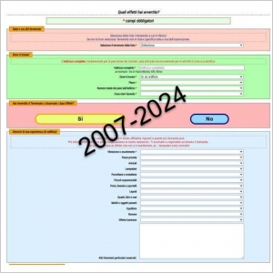 Hai Sentito Il Terremoto (HSIT) - Macroseismic questionnaire database 2007-2024, version 3