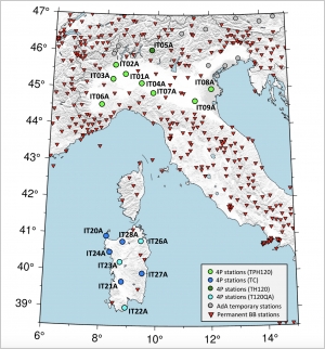 AdriaArray Temporary Network: Italy