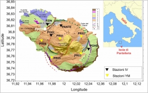 INGV temporary seismic network on the Pantelleria Island (Italy)