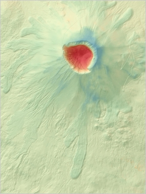 Vesuvius 1944 Eruption: DEM of Difference and Pyroclastic Density Current Deposits