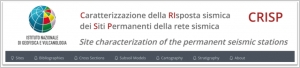 Database for site characterization of permanent seismic stations (CRISP)