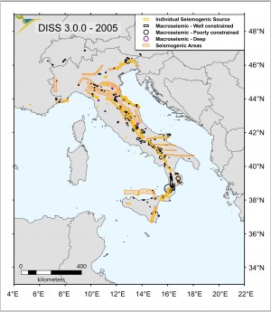 Database of Individual Seismogenic Sources (DISS), version 3.0.0