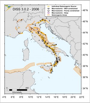 Database of Individual Seismogenic Sources (DISS), version 3.0.2