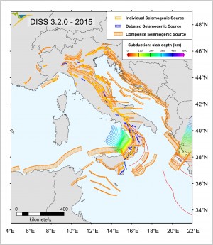 Database of Individual Seismogenic Sources (DISS), version 3.2.0