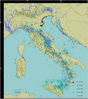 Catalogo della sismicità italiana (CSI) 1981-2002