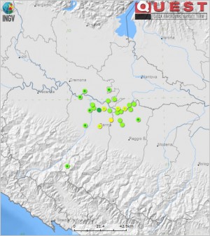 Rilievo macrosismico degli effetti del terremoto del 25 gennaio 2012 (Pianura Padana)
