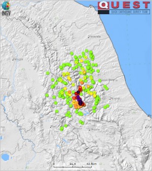 Rapporto sugli effetti macrosismici del terremoto del 24 Agosto 2016 di Amatrice in scala MCS