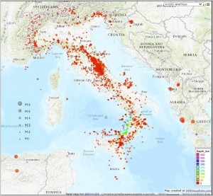 Bollettino Sismico Italiano (BSI), I quadrimestre 2020