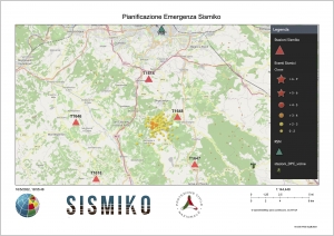 Seismic Data acquired by the SISMIKO Emergency Group - Chianti Fiorentino - Italy 2022 - T16