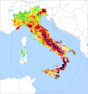 Database Macrosismico Italiano (DBMI15), versione 4.0