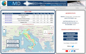 INGV Strong Motion Data (ISMD)