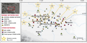 Seismic Data acquired by the INGV Emergency Group - Emilia-Italy 2012 ...