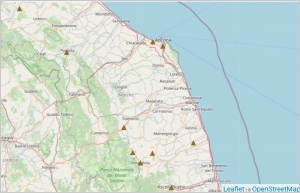 Seismic Data acquired by Marche Seismic Network (MSN)